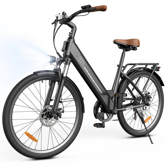 CyberCart Commuter E-Bike UcityS Trekking Electric Bike 36V 13Ah 88km Range 1000