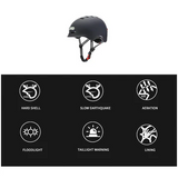 Electric Scooter Helmet, Adult Bike Helmet with PC Shell, Lightweight & Durable