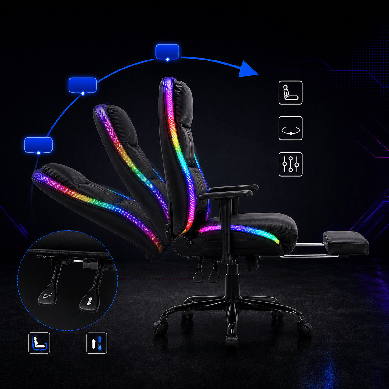 Fully Adjustable Comfort