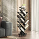 360° Rotating Bookshelf, 17 Shelves, Standing Shelf