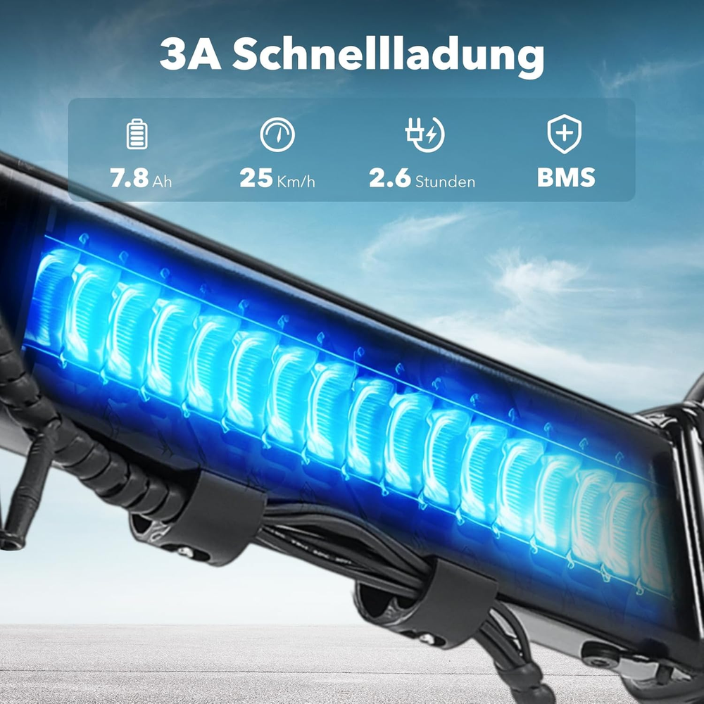 25 km/h speed electric bike compliant with European regulations