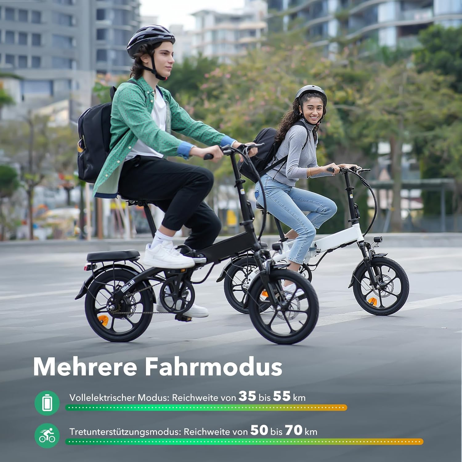 7-speed gear system on Fiibbike electric bicycle for varied terrain