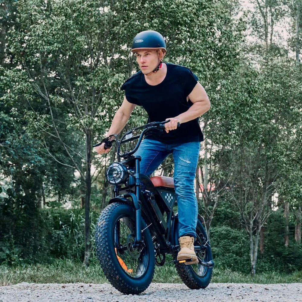 CyberCart Electric Off-Road Bike EB5, 20-inch Thick Tires