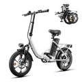 CyberCart Commuter E-Bike U4 Electric Commuter Bike, Peak 500 W, 88 km Range Foldable E-Bike