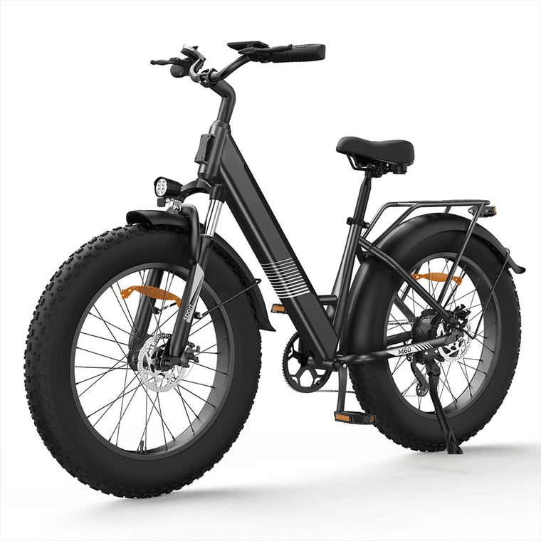 CyberCart E-Bike M60 Fat Tire Electric Bike, 250W All-Terrain E-Bike with 104 km Range