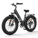 M60 collu resnu riepu elektriskais velosipēds, 250 W visurgājējs e-velosipēds ar 104 km nobraukumu