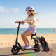 CyberCart E-Scooter for Kids Cybercart iK7 2-in-1 Kids E-Scooter with Removable Seat & Basket