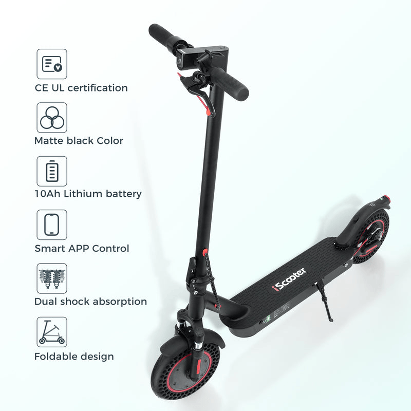 DGT-certified commuter scooter with smooth ride