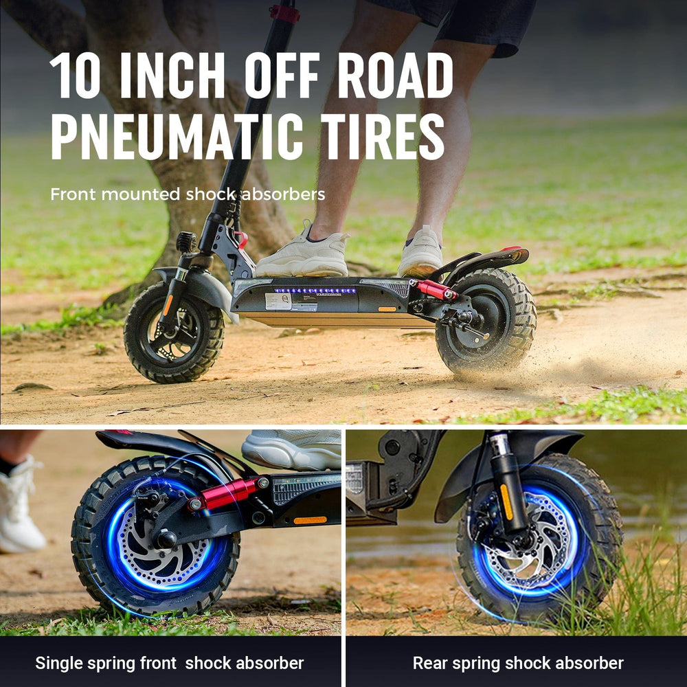 Long-range iX3 commuter scooter with 25 miles per charge and an efficient battery management system.