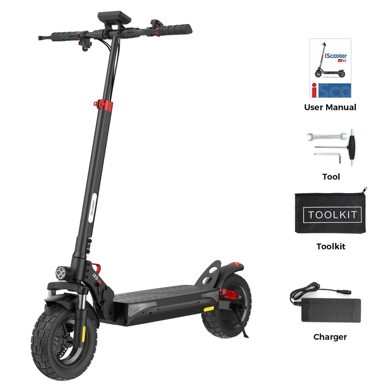 iScooter iX3 electric scooter combining portability, endurance, and affordability for reliable commuting.
