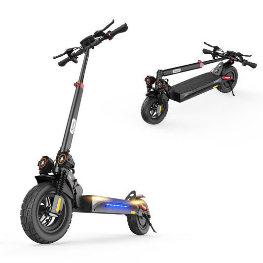 iX4 800W Off-Road Electric Scooter - Front View on White Background 1600