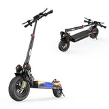 iX4 800W Off-Road Electric Scooter - Front View on White Background