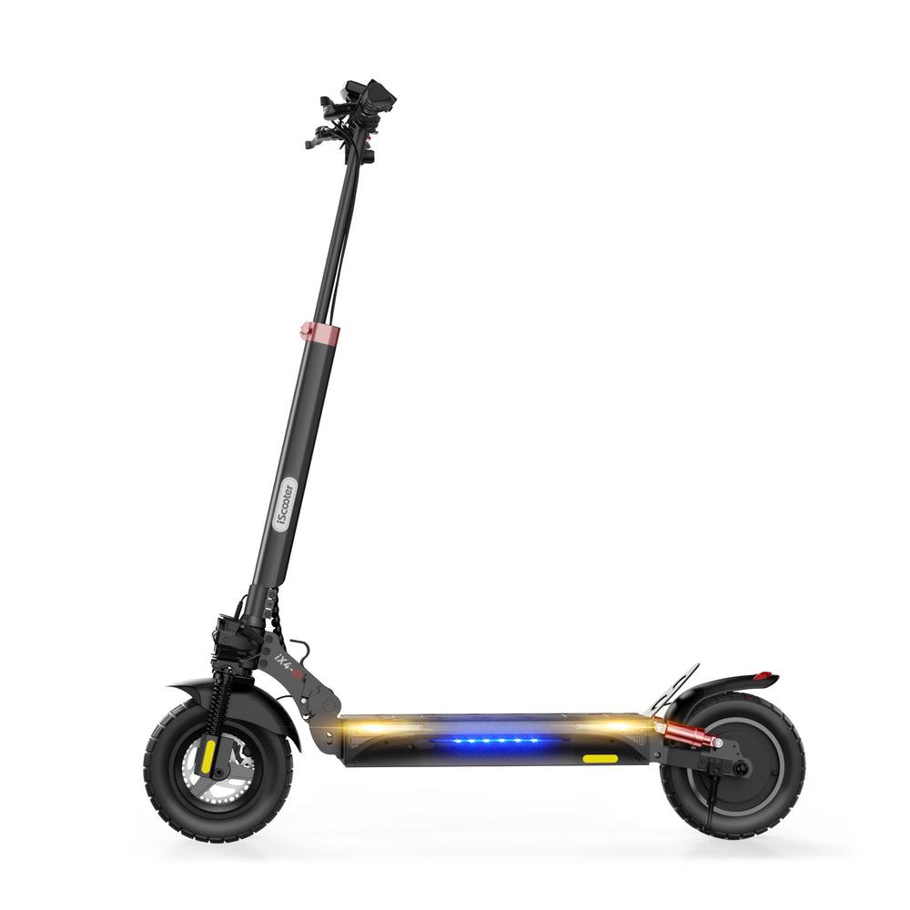 iX4 800W Off-Road Electric Scooter - Side View on White Background