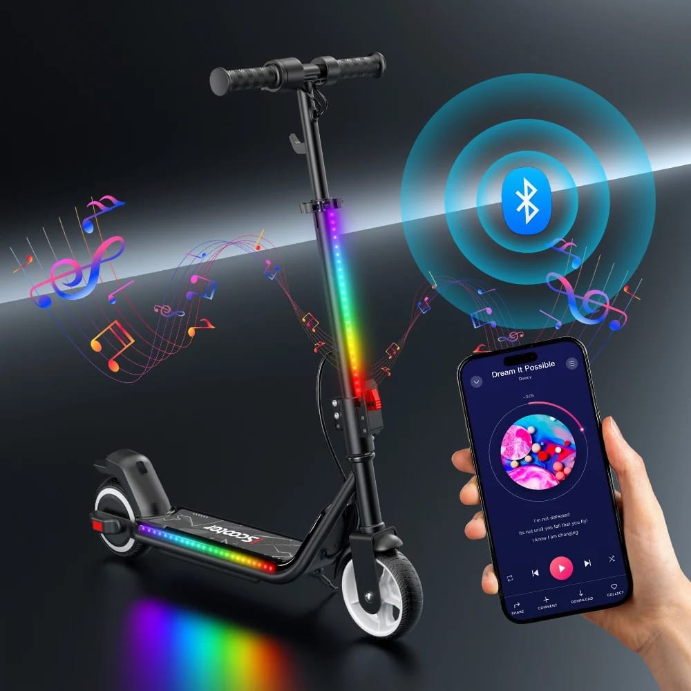 CyberCart E-Scooter for Kids Cybercart iK3Max 200W Foldable Electric Scooter for Kids
