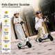 CyberCart E-Scooter for Kids Cybercart iK5 Foldable Kids Electric Scooter | 20 km/h, Front Suspension & RGB Lights (Ages 6-14 / Up to 170cm)