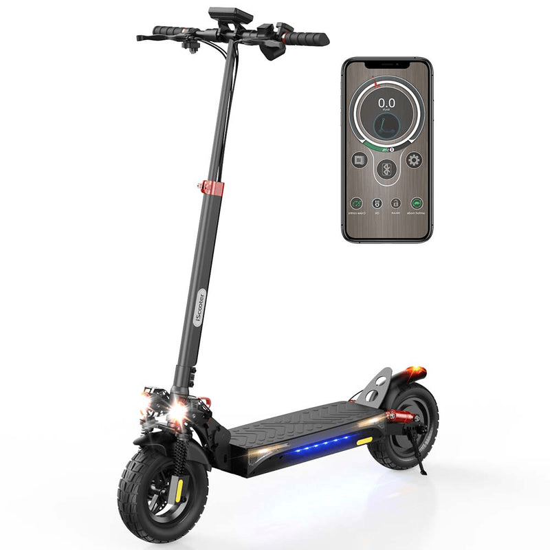 iX4 foldable scooter for adults with 12-month warranty, free shipping, and EU local repair service.