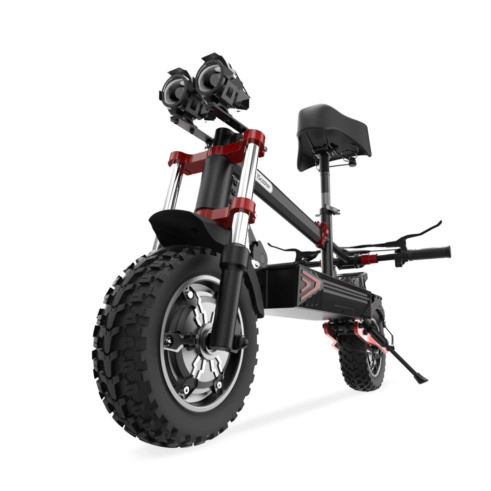 iScooter Skuter Elektryczny Terenowy iX8 Electric Scooter Dual Motor 2400W Folding Off-Road, CE Certified, Dual Motor