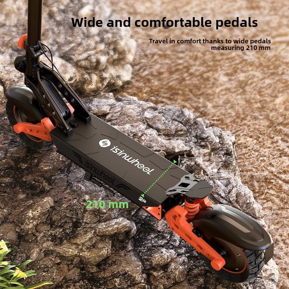 iSinwheel Skuter Elektryczny Terenowy D2Plus Electric Scooter 1000W Folding Off-Road, Range 60-65 km, Powerful Motor