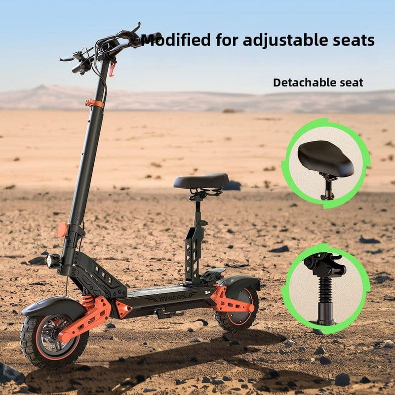 iSinwheel Skuter Elektryczny Terenowy D2Plus Electric Scooter 1000W Folding Off-Road, Range 60-65 km, Powerful Motor