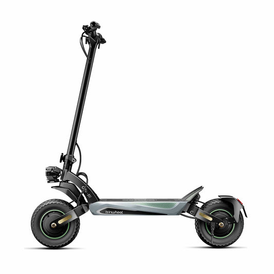 iSinwheel Skuter Elektryczny Terenowy GT4 Electric Scooter, 2*1200W Motor, 52V 12,8Ah Battery, 12 Inch Tires, 70km/h Max Speed, 80km Range, Double Disc Brakes, Dual Swingarm Suspension