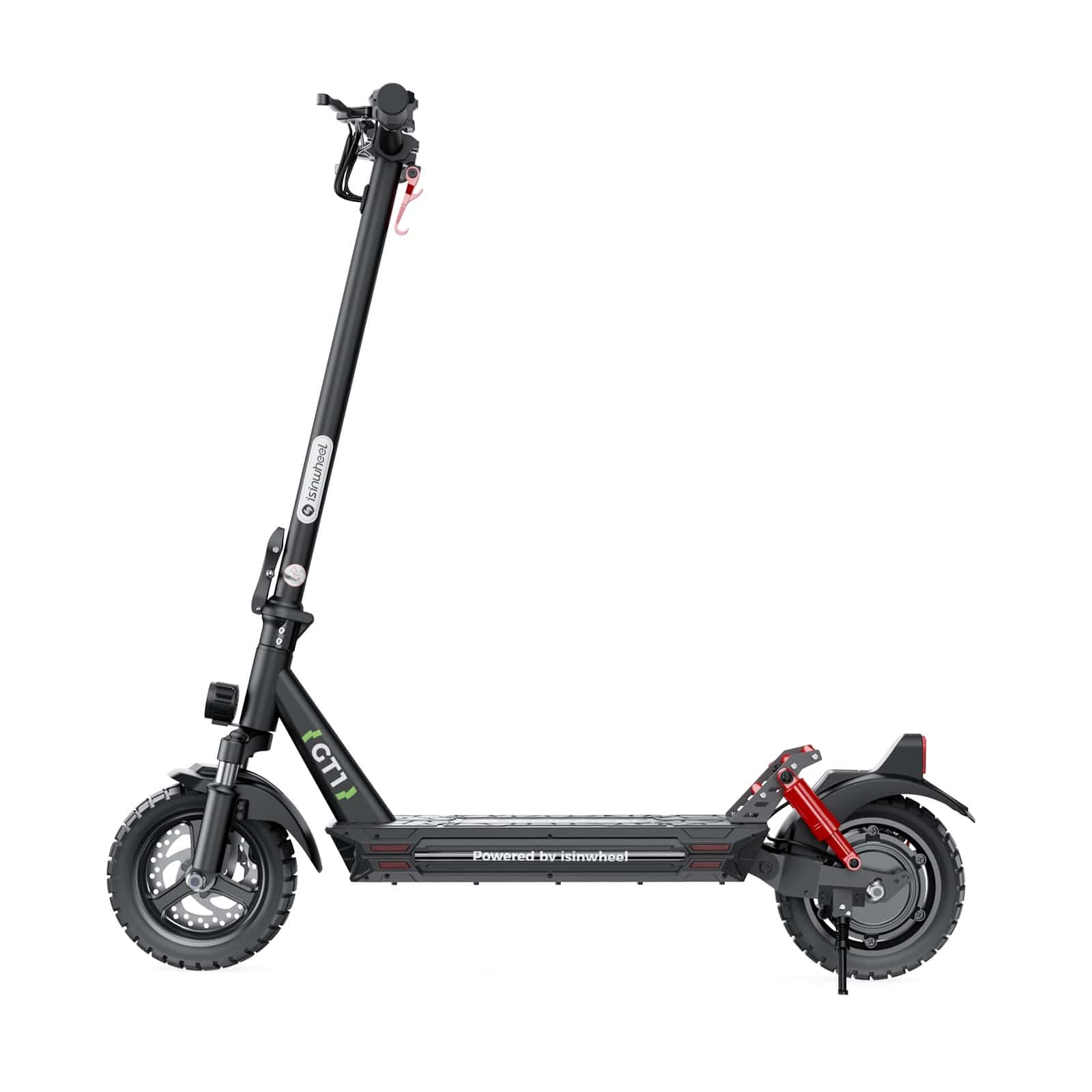 iSinwheel Off-Road E-Scooter GT1 Electric Scooter, 800W Motor, 48V 10Ah Battery, 10 Inch Tires, 45km/h Max Speed, 45km Range, Double Disc Brakes, Dual Suspension