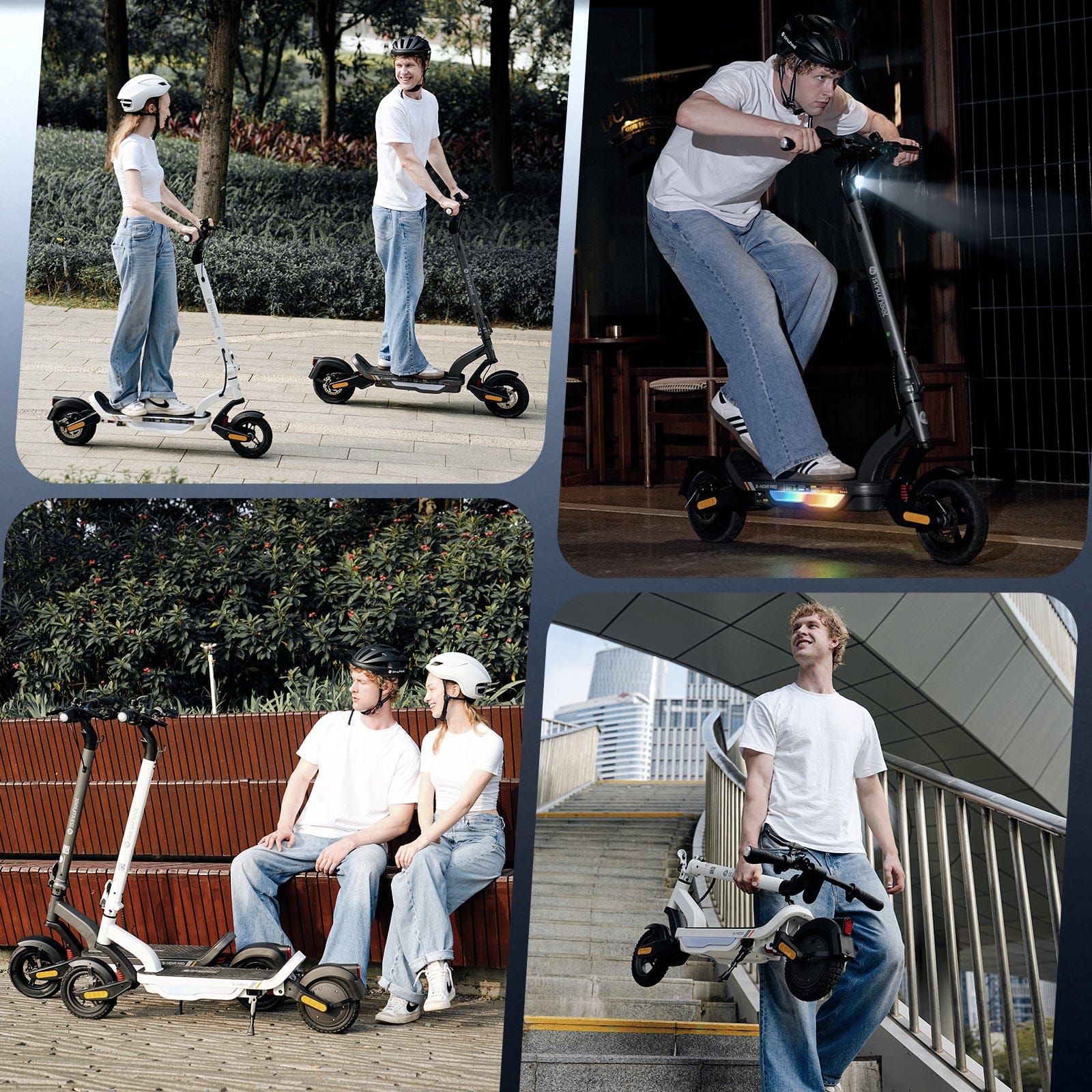 iSinwheel Commuter E-Scooter S-Nova Pro Urban Electric Scooter 1000W