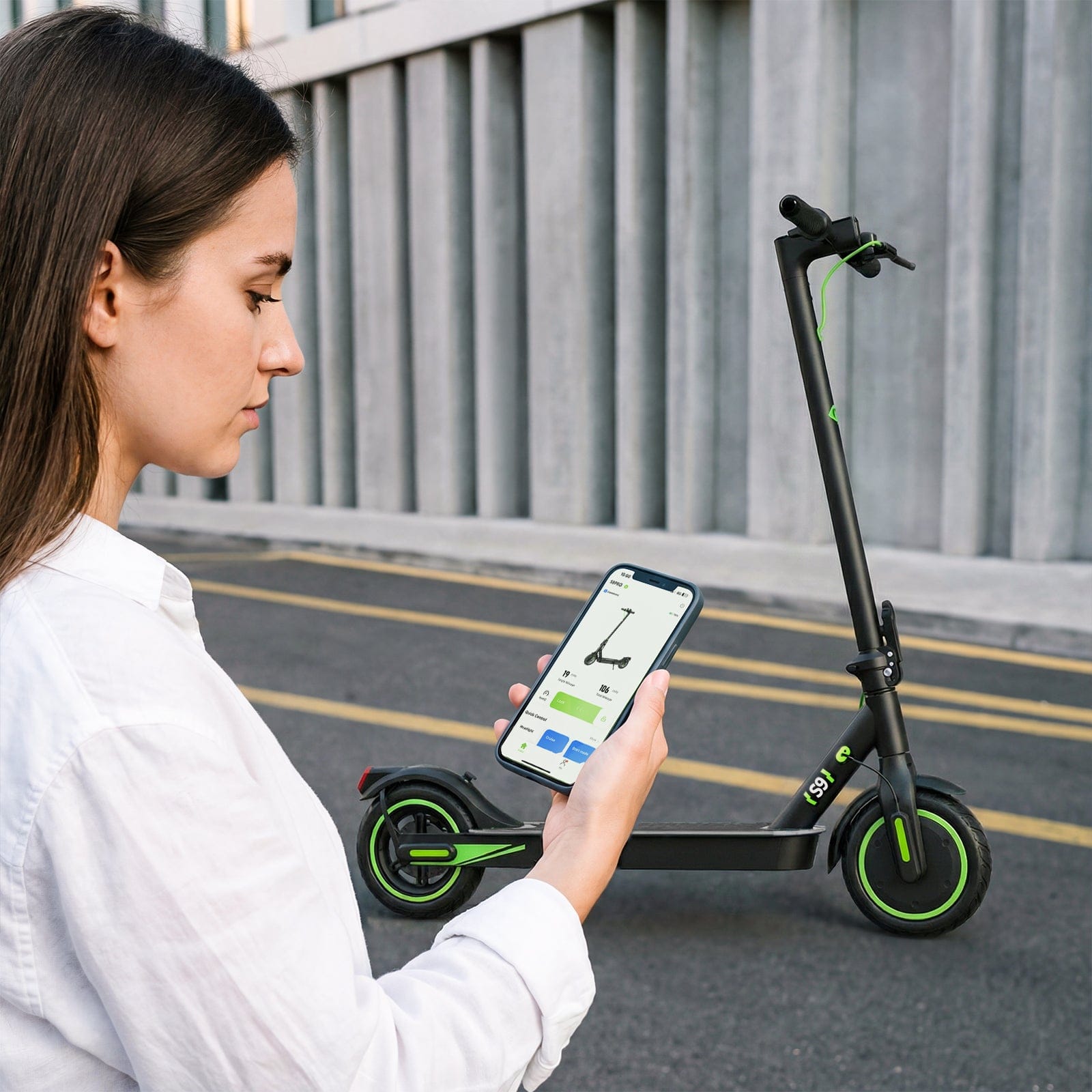 iSinwheel Commuter E-Scooter S9 Electric Scooter 350W Foldable Commuter CE-Certified E-Scooter