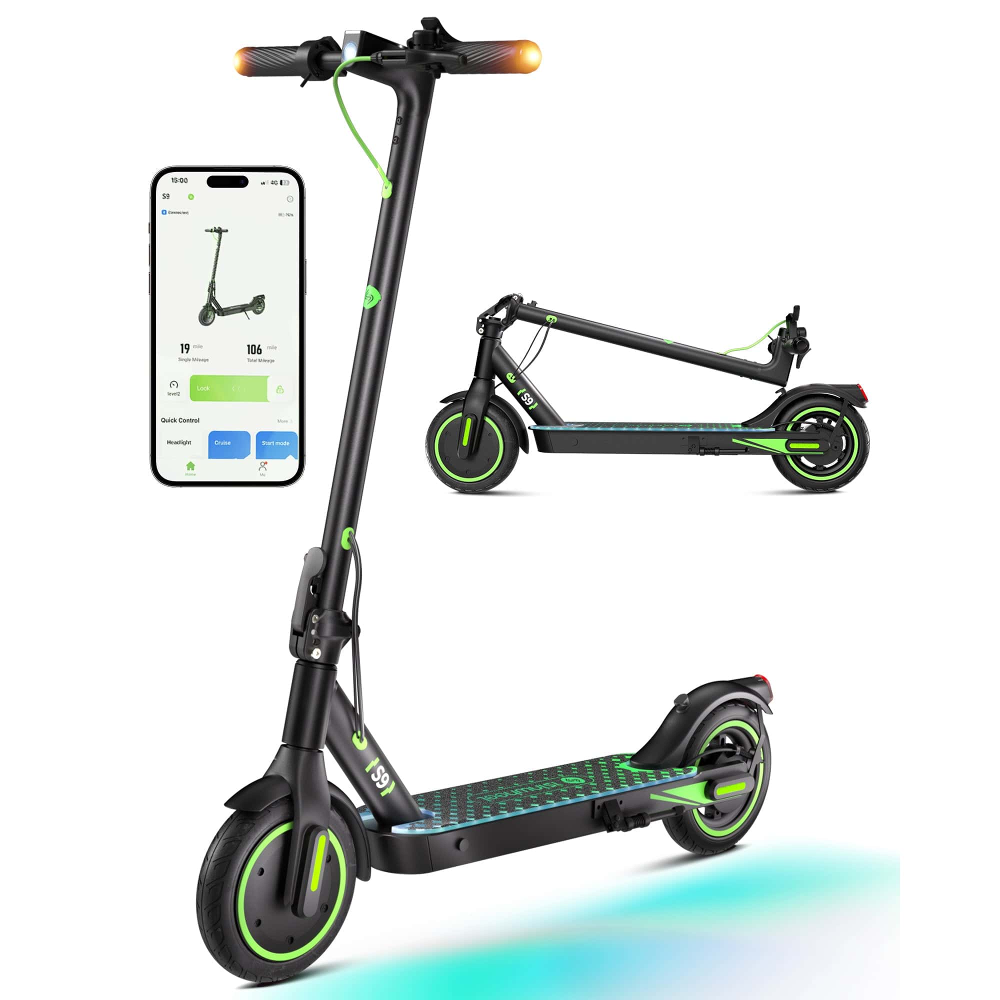 iSinwheel Commuter E-Scooter S9 Electric Scooter 350W Foldable Commuter CE-Certified E-Scooter