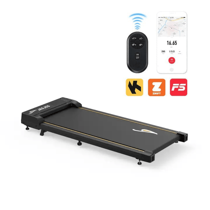 Jagjog Home Treadmill JT31 Handrail-Free Home Treadmill Compact Walking Pad 1-6 km/h CE Approval Electric Walking Machine with APP