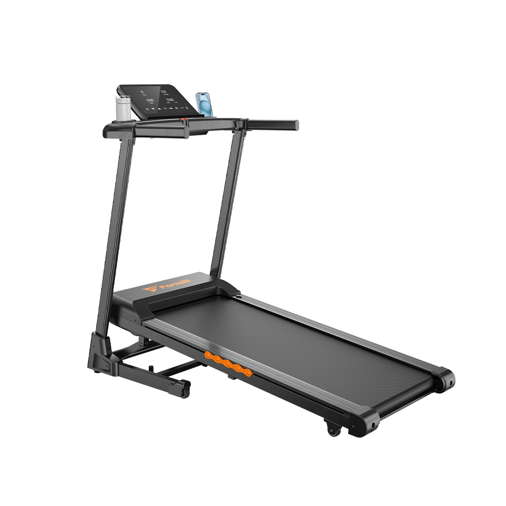 Cinta de correr doméstica JT61 Auto Incline+, inclinación eléctrica del 1 al 15 %, 13,5 km/h, plegable, CE Certificado