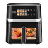 Patbrela Air Fryer Air fryer, 7L capacity, 8 programs, up to 85% less fat, cooking window, touchscreen