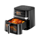 Patbrela Air Fryer 7L Air fryer, 1350W, 8 Pre-Programs, up to 85% less fat, with Transparent Window, LED Touchscreen