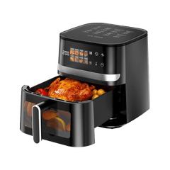 Patbrela Air Fryer 7L Air fryer, 1350W, 8 Pre-Programs, up to 85% less fat, with Transparent Window, LED Touchscreen