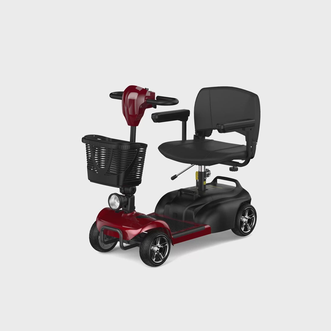 Load video: iScooter X02 Mobility Scooter
