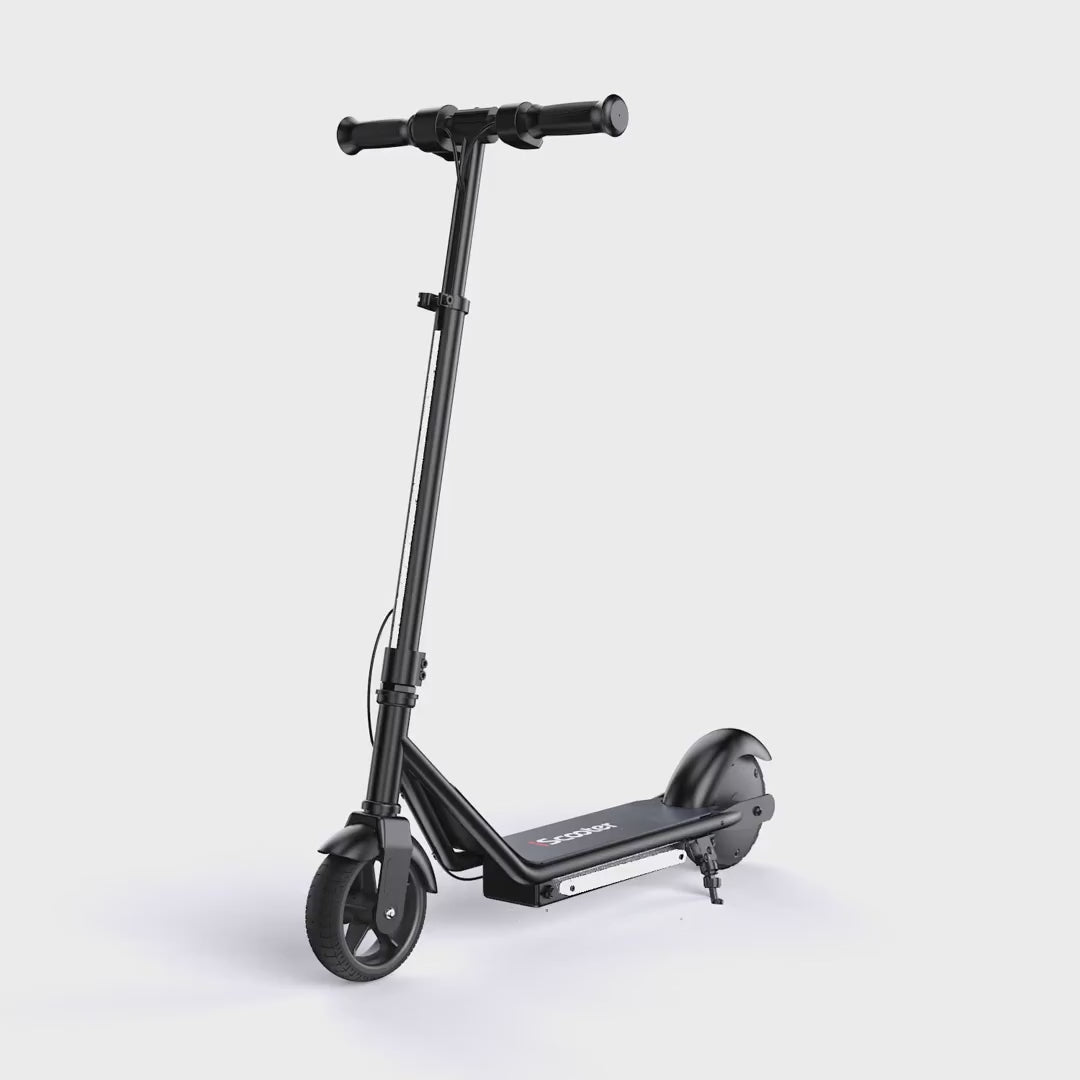 CyberCart Patinete eléctrico iK3Pro de 150W para niños con altura ajustable