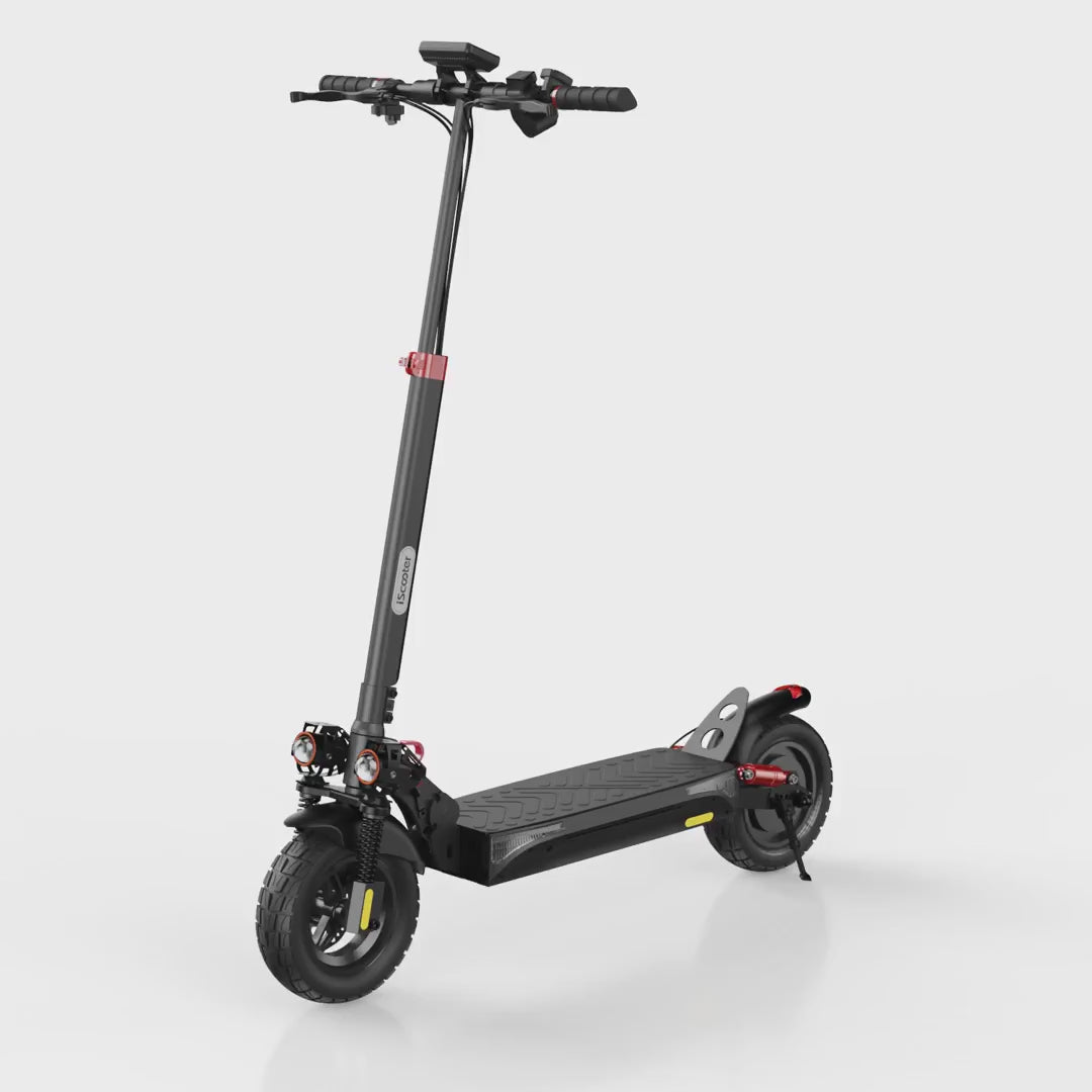 iScooter iX4 electric scooter combining speed, endurance, and versatility for city commuting and adventure.