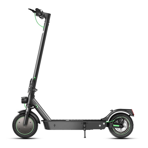 S9Max Elektrická koloběžka, motor 500 W, baterie 36 V 10 Ah, 10palcové pneumatiky, maximální rychlost 35 km/h, dojezd 40 km, zadní kotoučové brzdy, dvojité odpružení