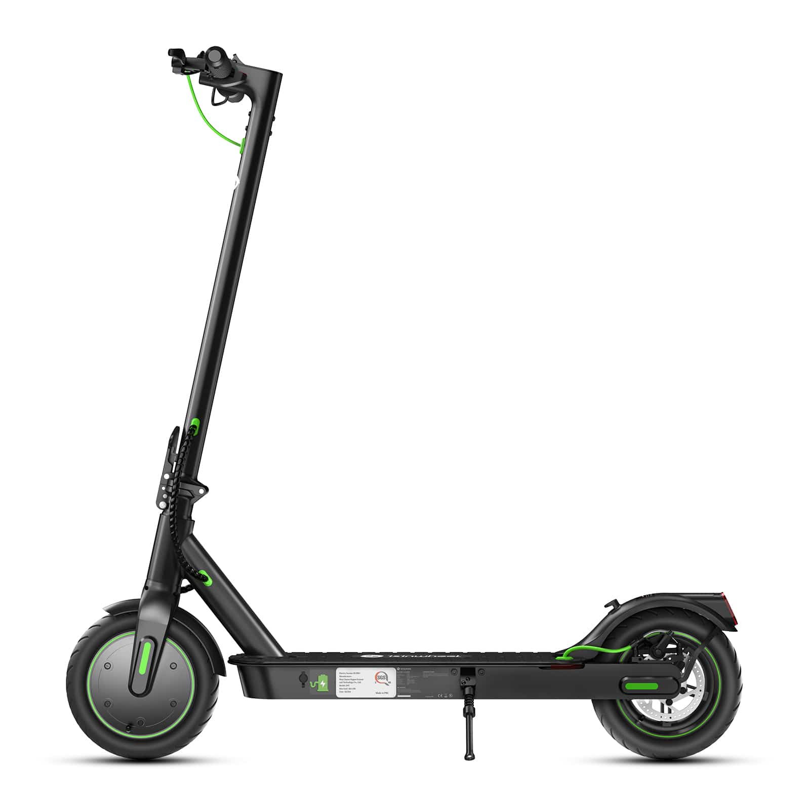 iSinwheel Commuter E-Scooter S9Pro Electric Scooter, 350W Motor, 36V 7,5Ah Battery, 8,5 Inch Tires, 30km/h Max Speed, 30km Range, Rear Disc Brakes