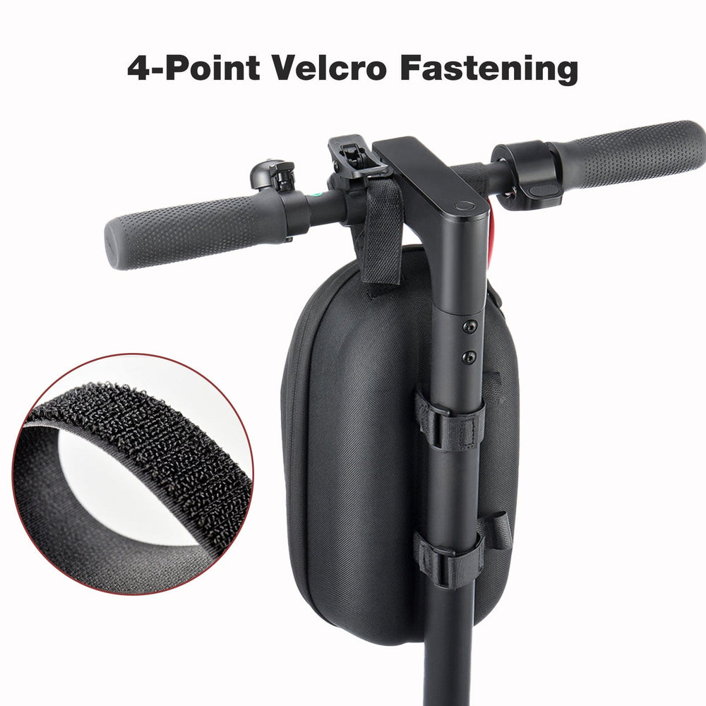 Versatile scooter storage bag with multiple compartments for personal items