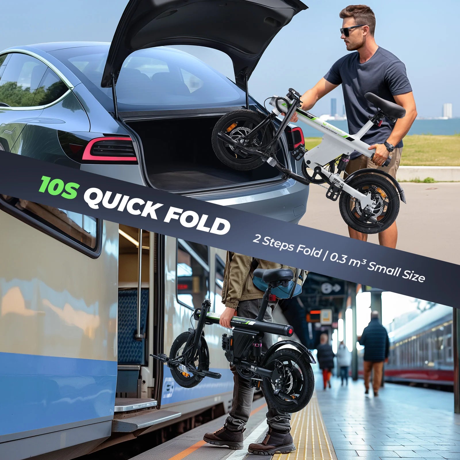 U1 500W Electric Bicycle for Commuting