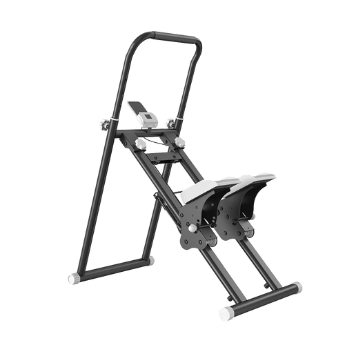 CyberCart Stair Stepper Foldable Stair Stepper for Home, Adjustable Stair Climber with 3 Heights, Compact Folding Vertical Stair Master for Exercise at Home for Full-Body Workout